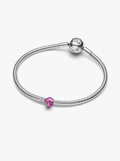 Charm Mini Seta Rosa