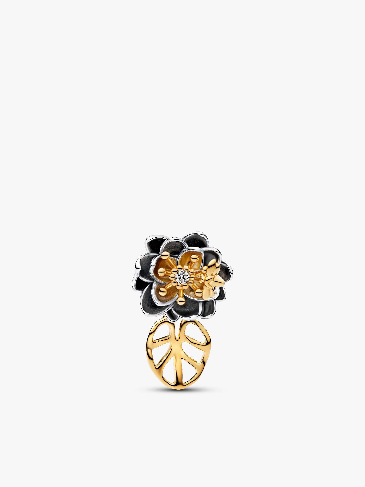 Charm Flor de Nenúfar Princesa Tiana de Disney
