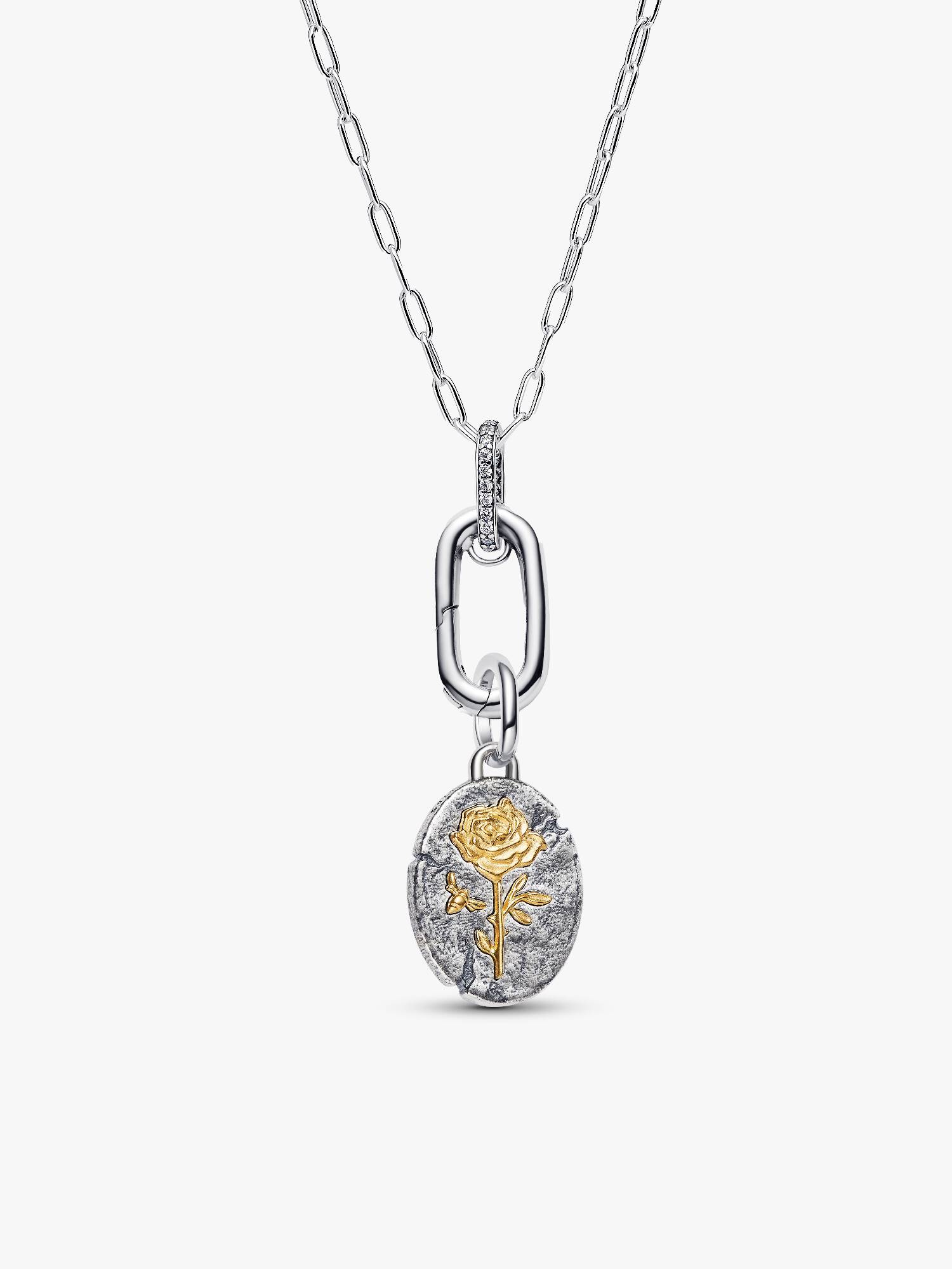 Conjunto de Regalo Medallón y Rosa