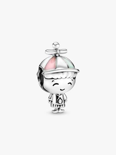 Charm en plata de ley Niño