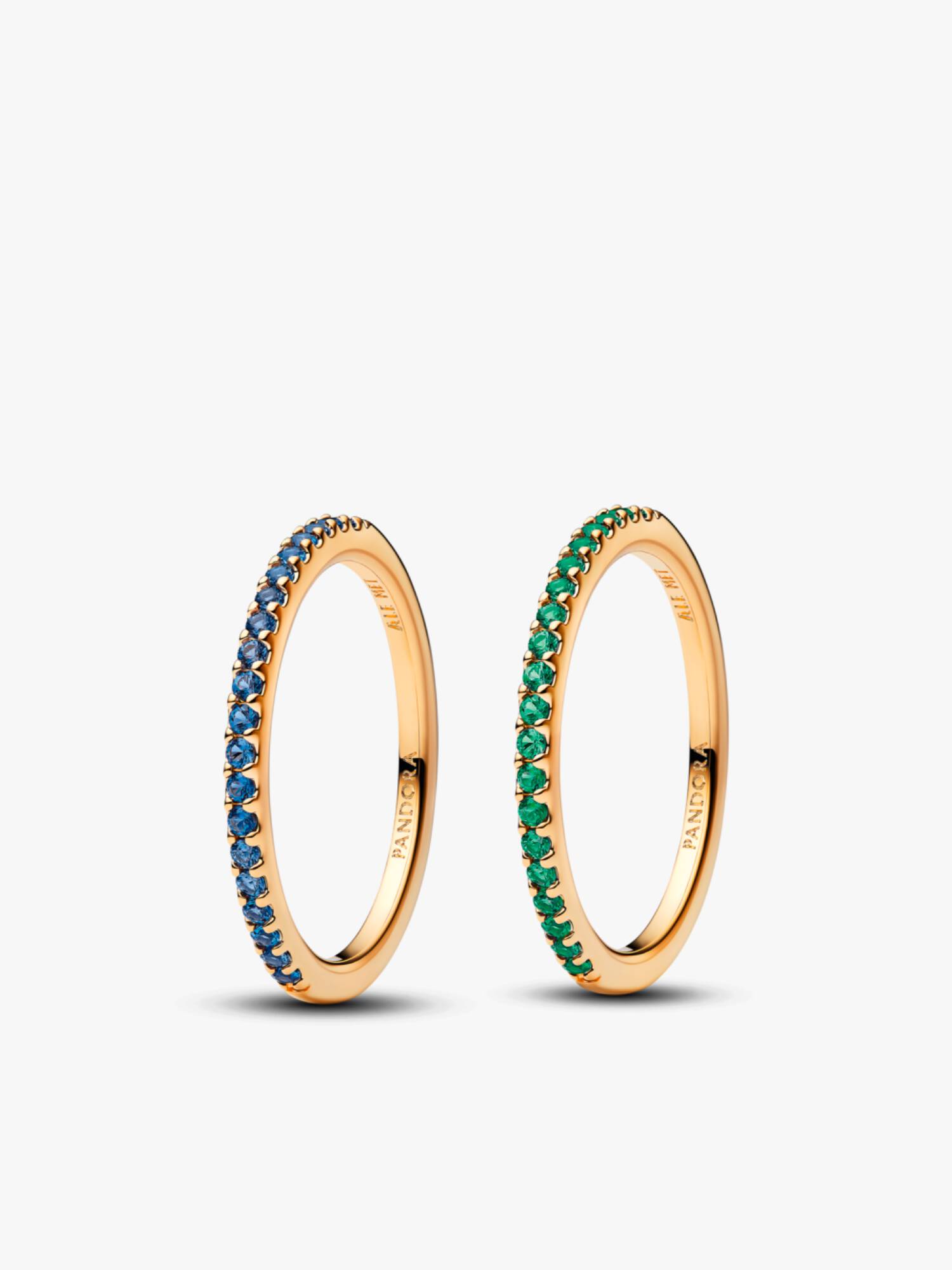 Conjunto de Regalo Verde y Azul Brillantes