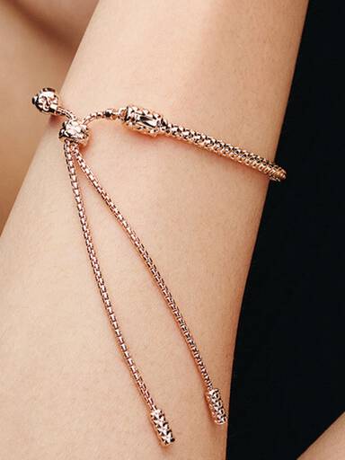 Pulsera Pandora Moments Cadena con Tachuelas Deslizante