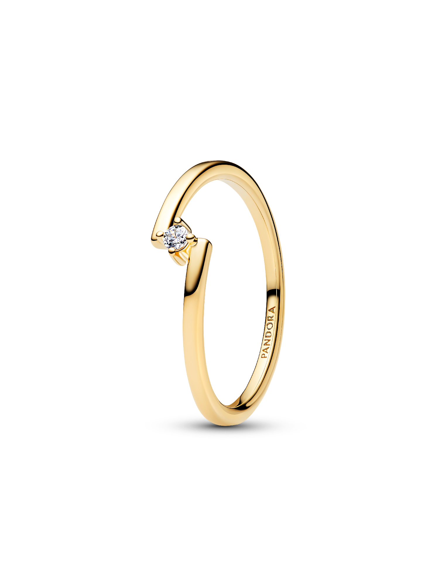 Anillo Solitario Abierto