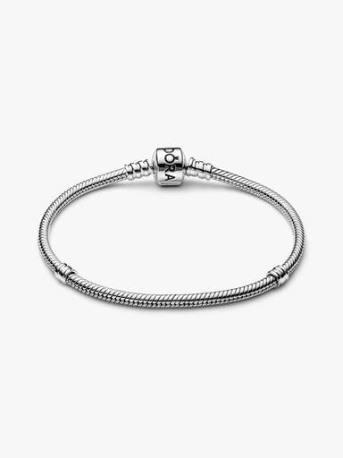 Pulsera Cadena de Serpiente con Cierre de Barril Pandora Moments