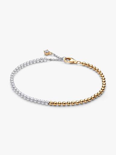 Pulsera Tenis y Cuentas