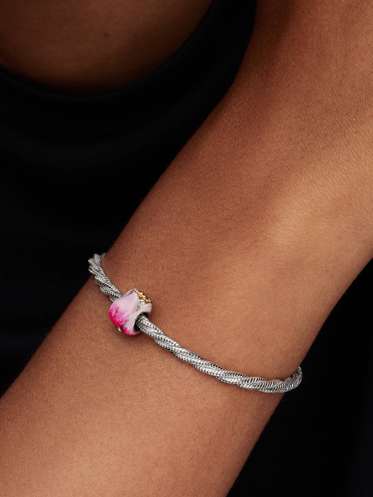 Charm Tulipán Rosa