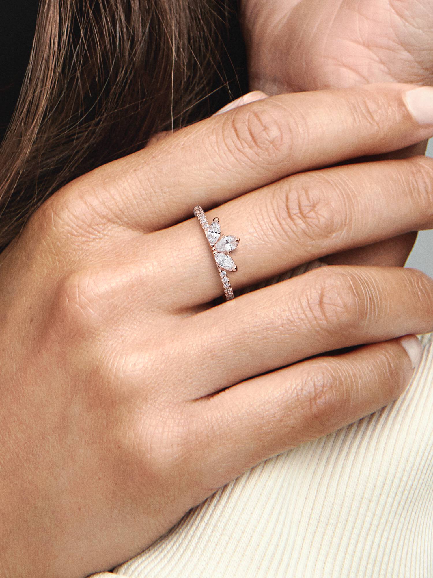 Anillo Herbario Brillante