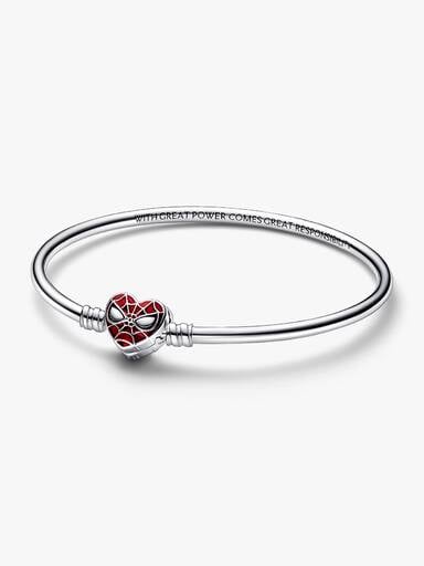 Pulsera rígida con Cierre de Máscara Spider-Man de Marvel