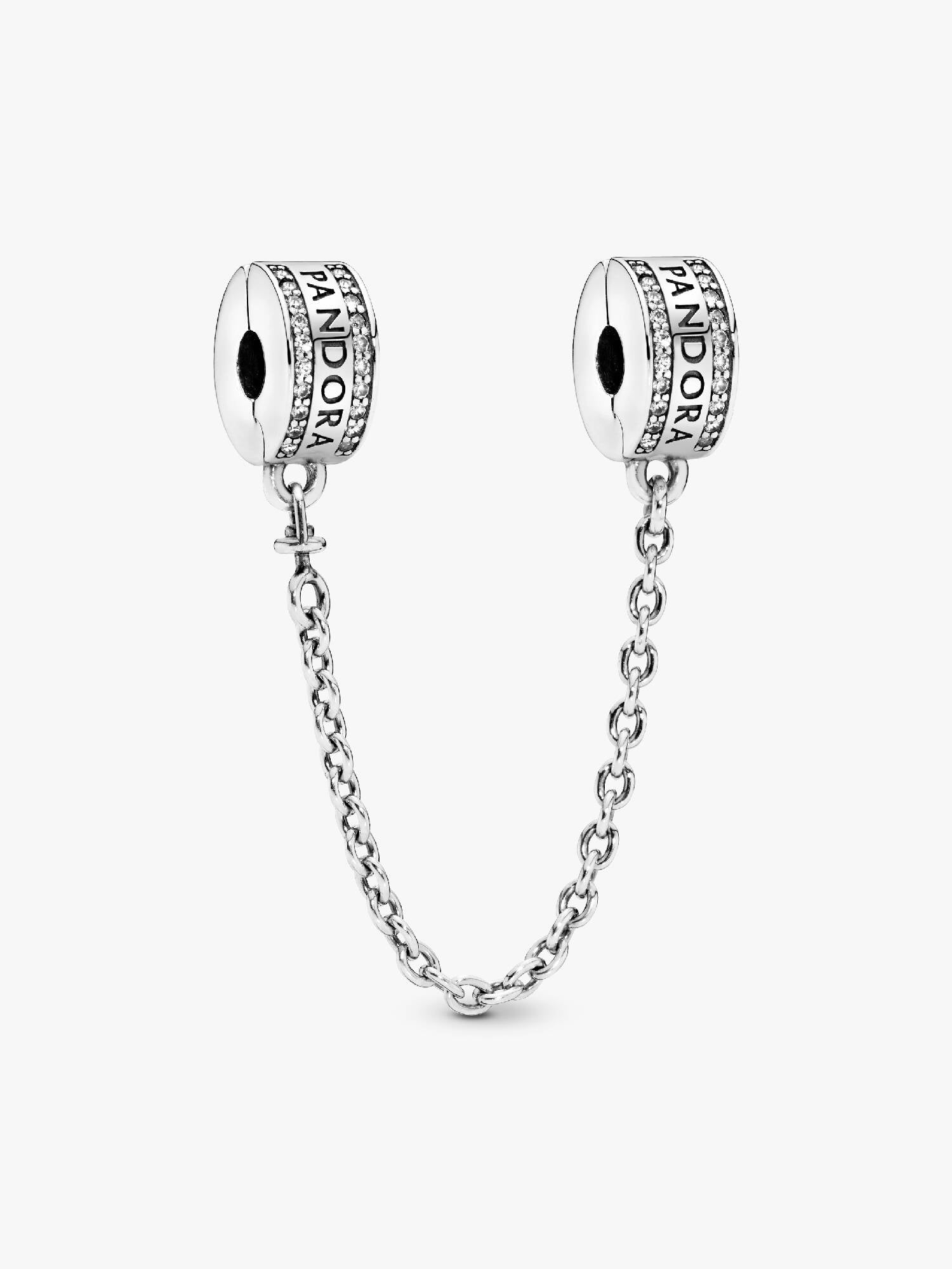 Charm de Clip Cadena de Seguridad Logotipo