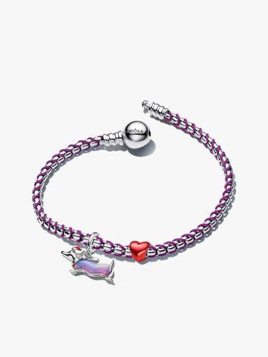 Conjunto de regalo Pulsera Teckel Navideño