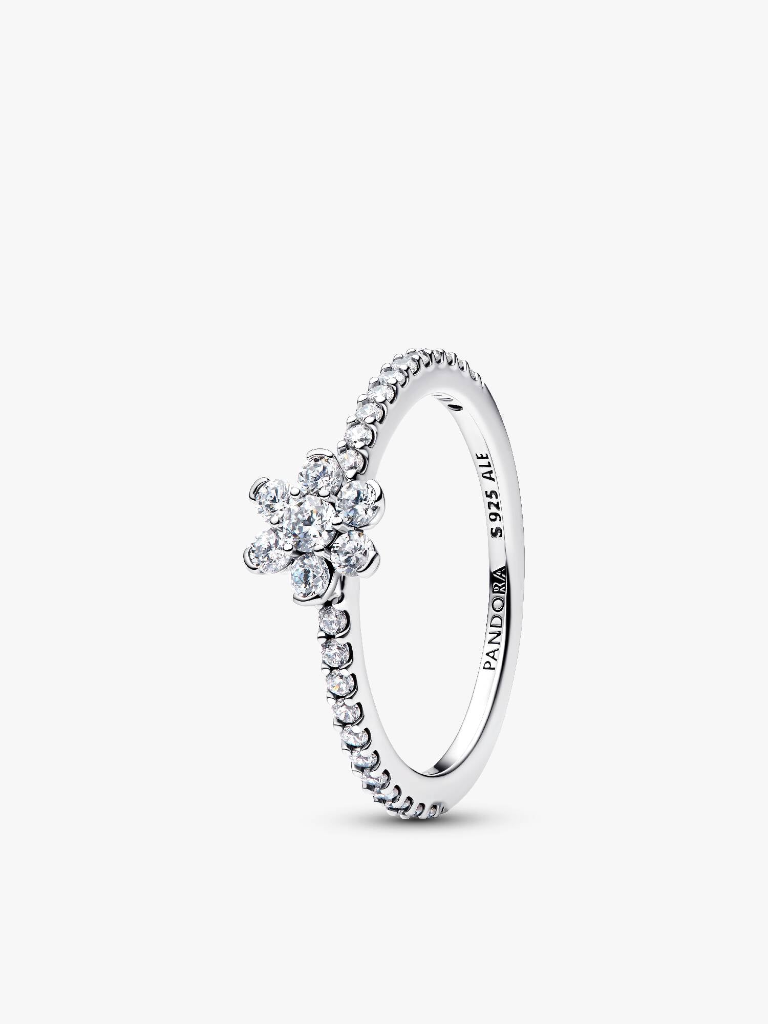 Anillo Flor Brillante