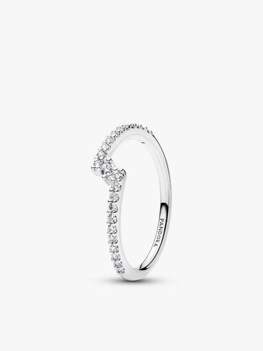Conjunto de regalo Anillos Abiertos Brillantes