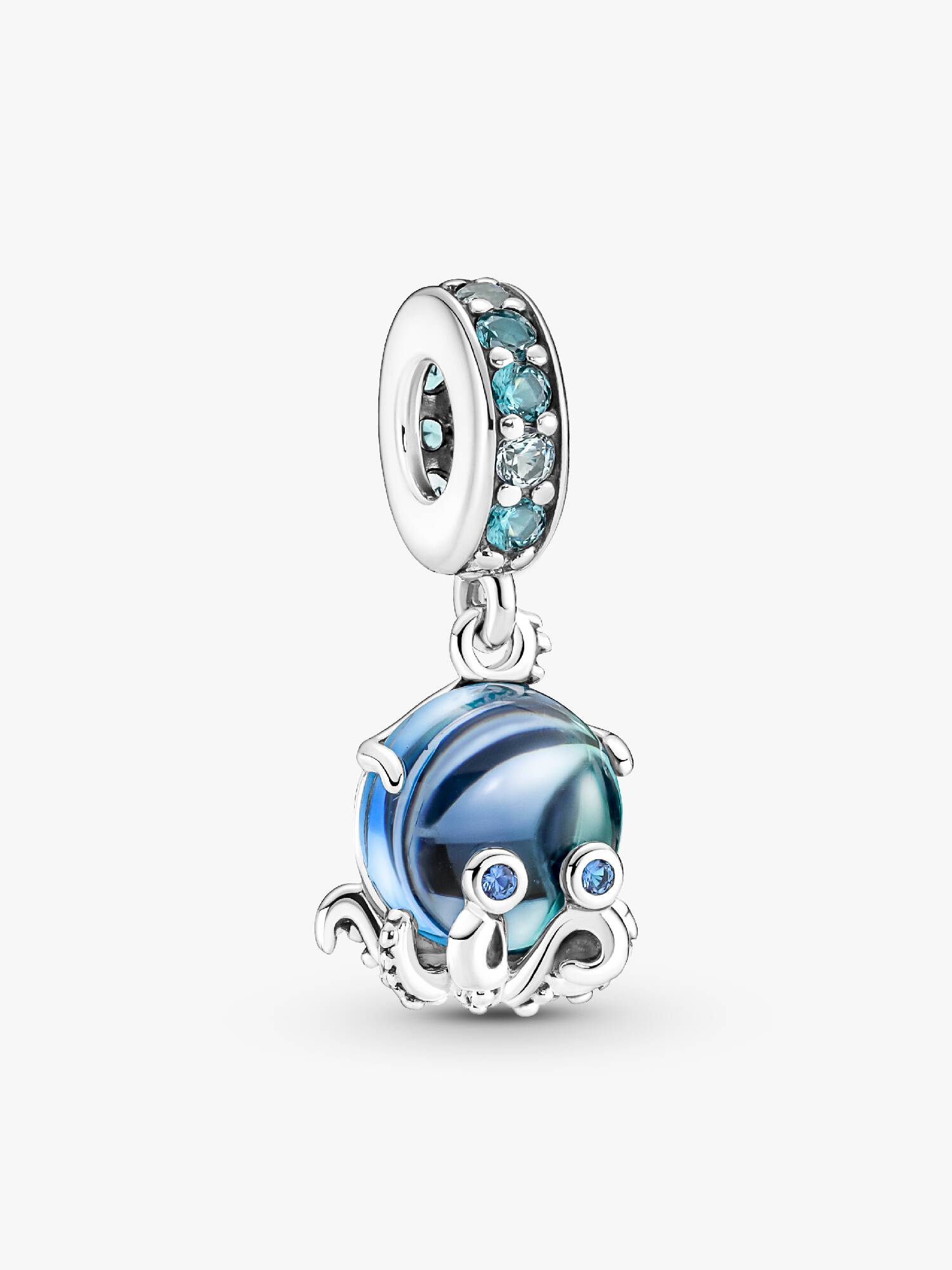 Charm Colgante Pulpo Cristal de Murano