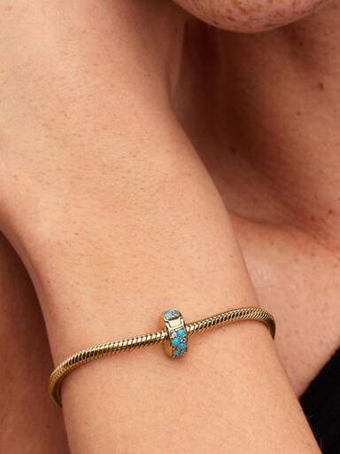 Charm de Clip Azul Agua