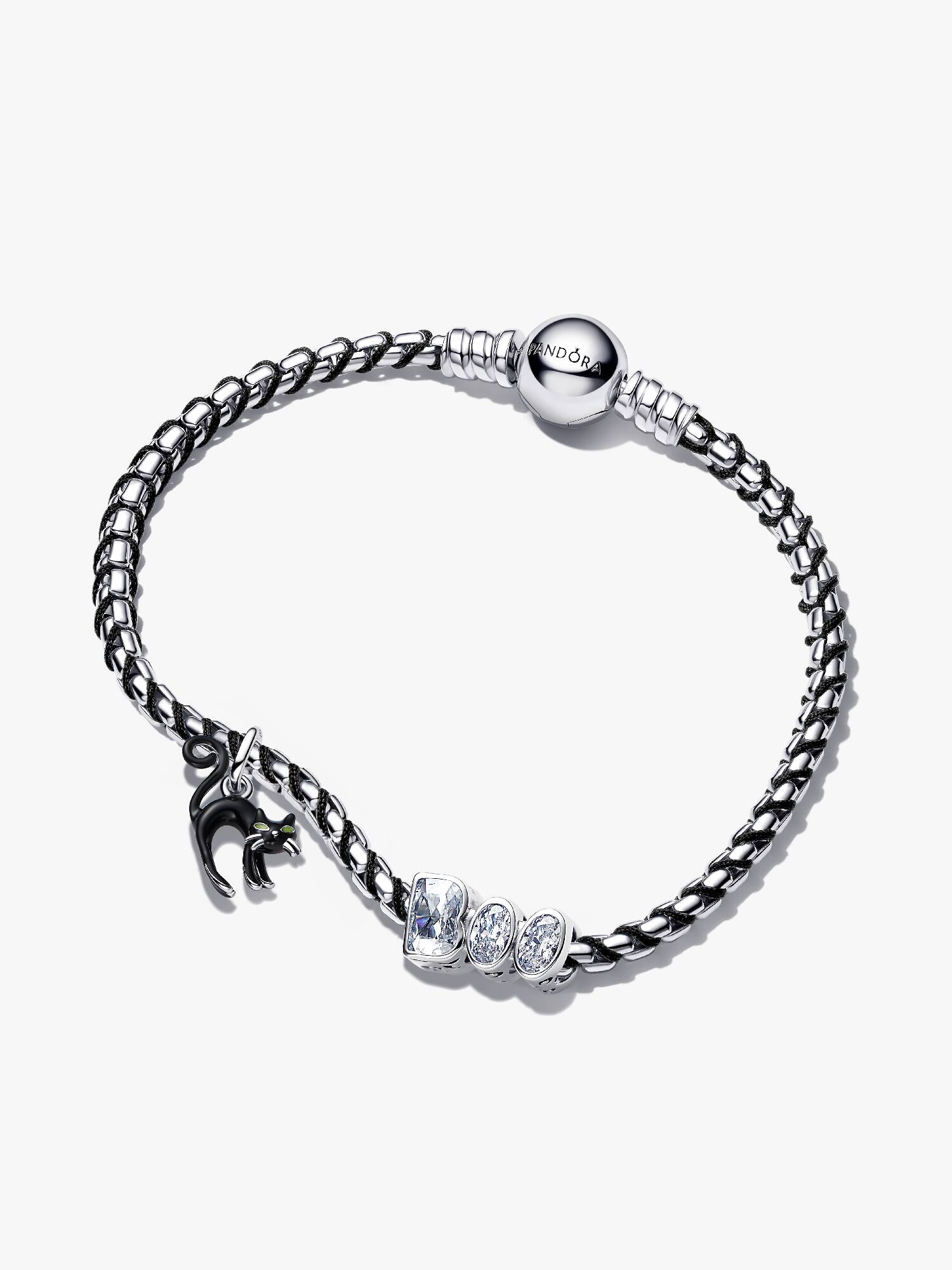 Conjunto de regalo Pulsera Gato Negro Halloween