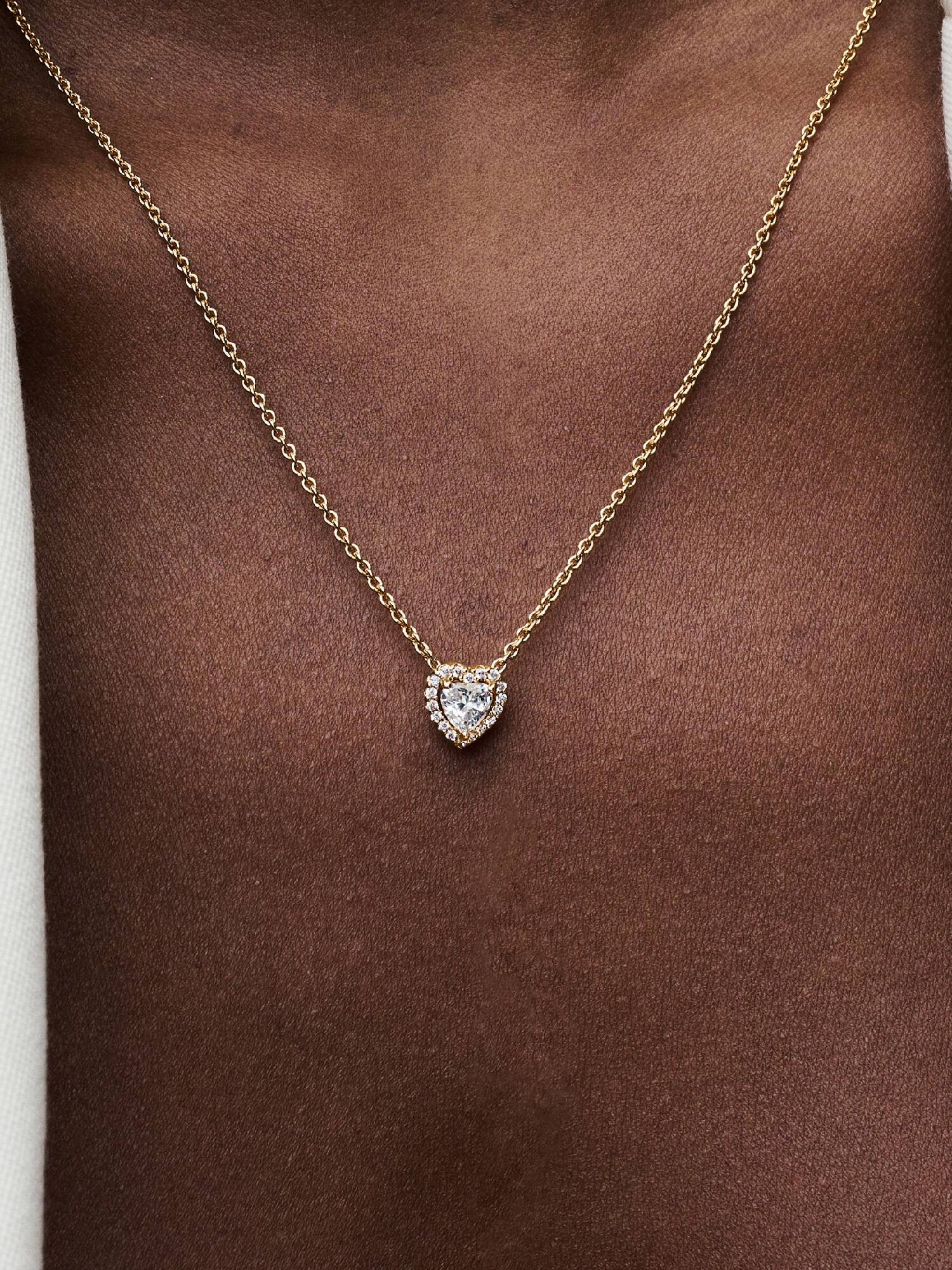 Collar Brillante Corazón