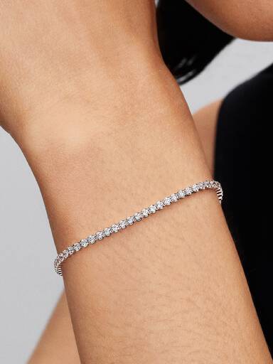 Pulsera de Tenis Brillante