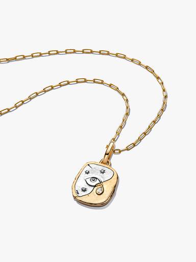 Conjunto de regalo Collar Medallón Ojo