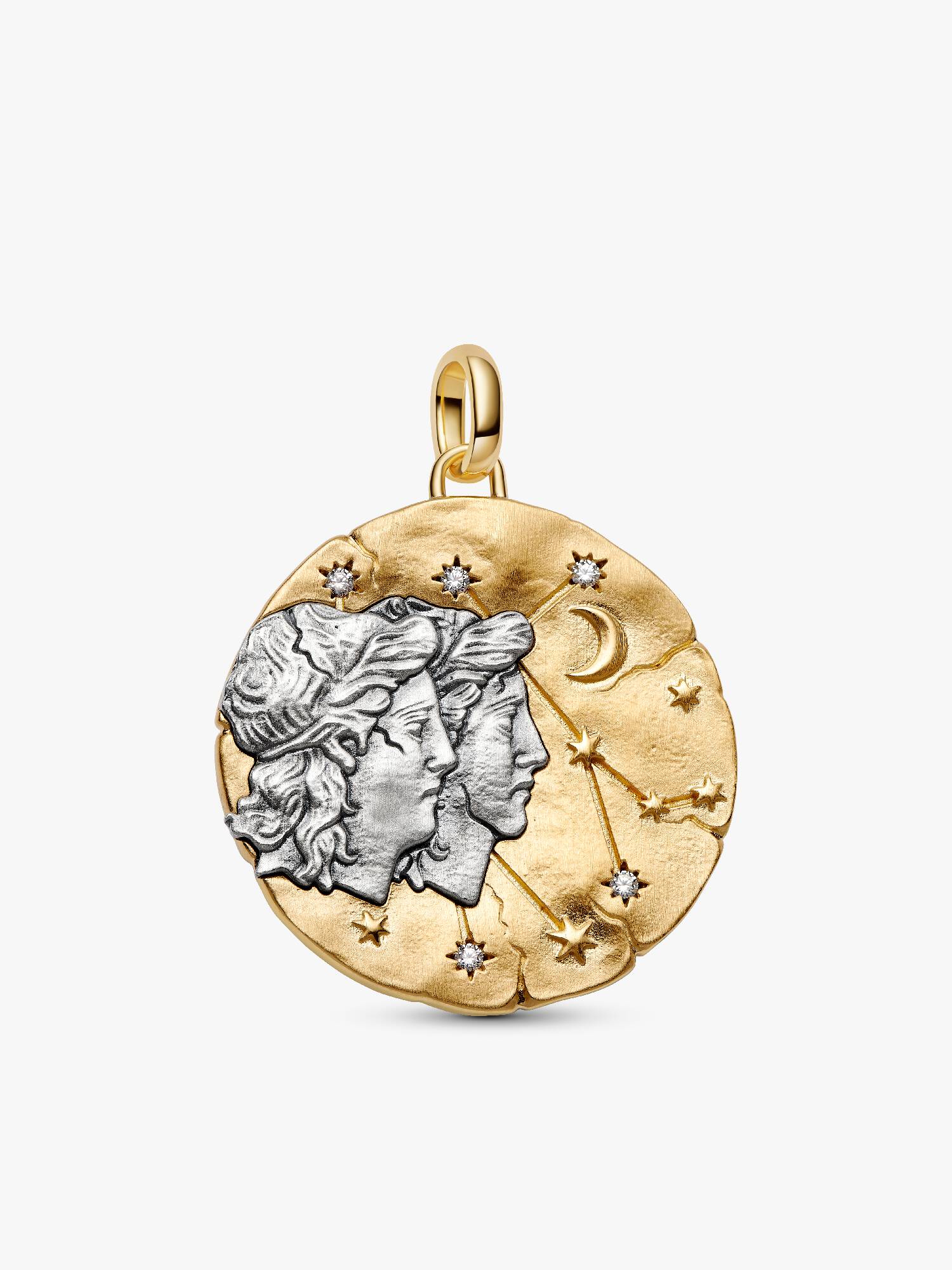 Charm Medallón XL Zodiaco Géminis