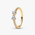 Anillo Lazo Transparente Brillante Anillo Lazo Transparente Brillante