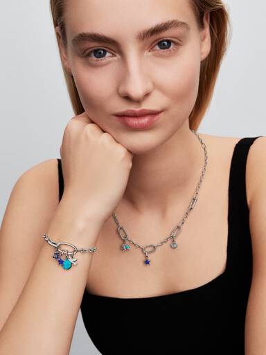 Charm Colgante Mini Estrella Azul
