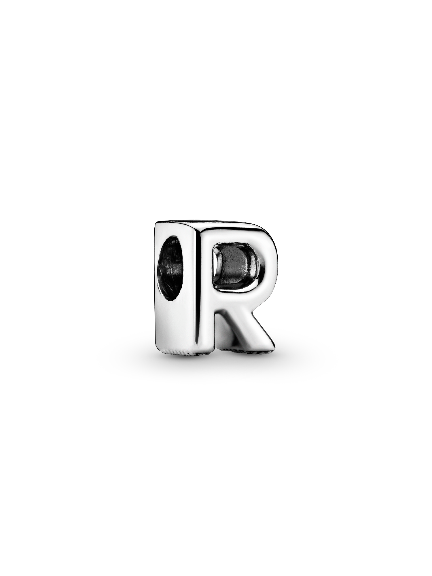 Charm en plata de ley Letra R