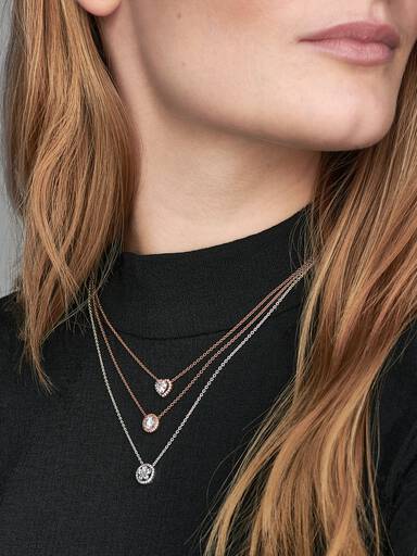 Collar Brillante Corazón