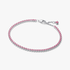 Pulsera de Tenis Fina Rosa Pulsera de Tenis Fina Rosa