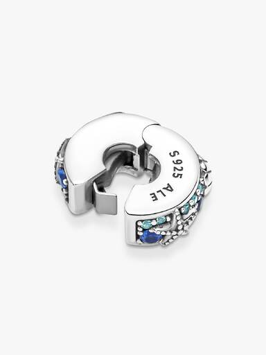 Charm de Clip Concha y Estrella de Mar Tropical
