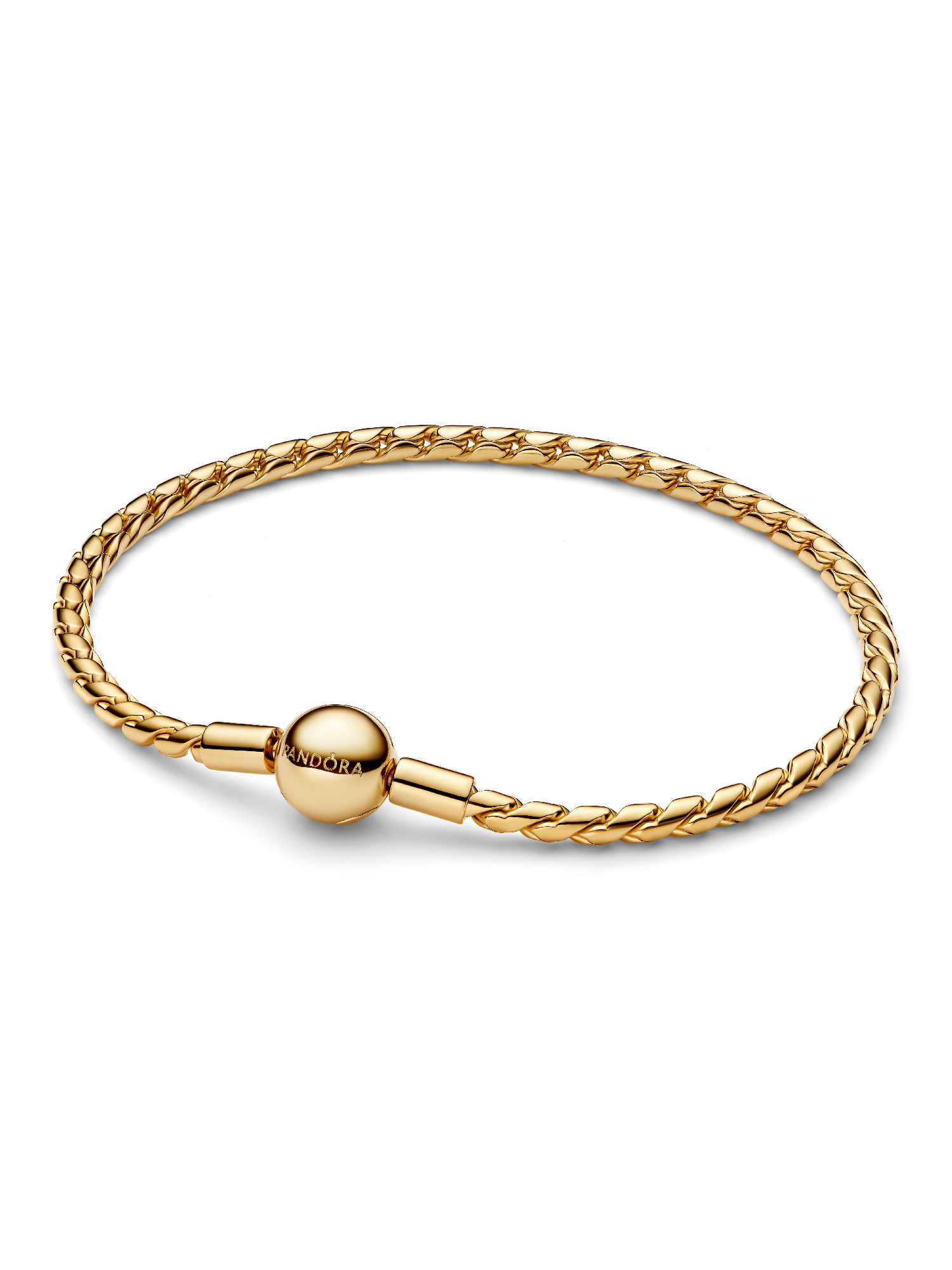 Pulsera de Cadena Alada con Cierre Redondo