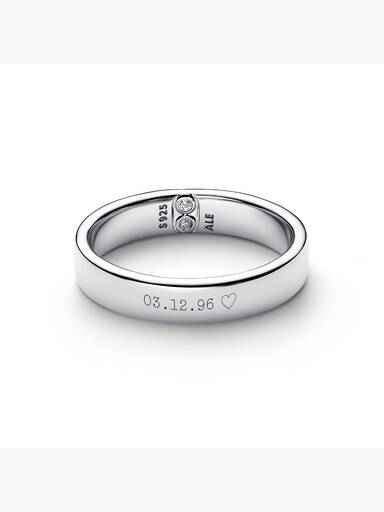 Anillo Banda Clásica Grabable