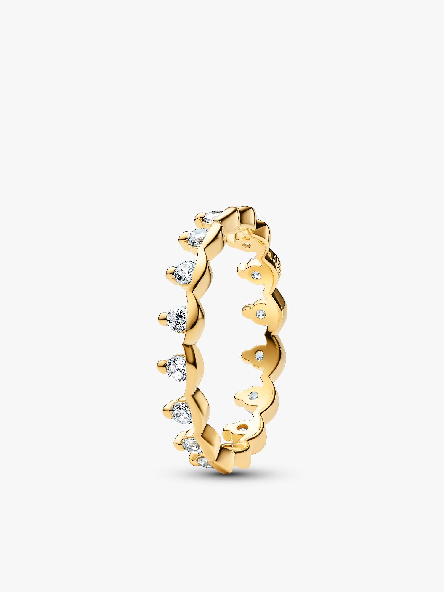 Anillo de Banda Real Brillante