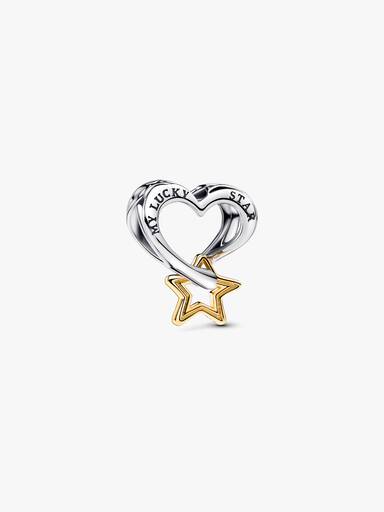 Charm Estrella y Corazón de la Suerte
