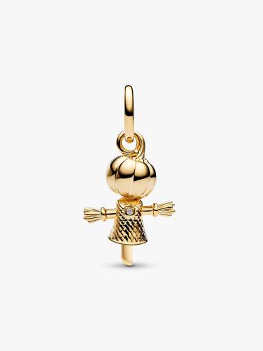 Charm Colgante Calabaza Espantapájaros