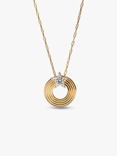 Collar Estrella Fugaz Brillante