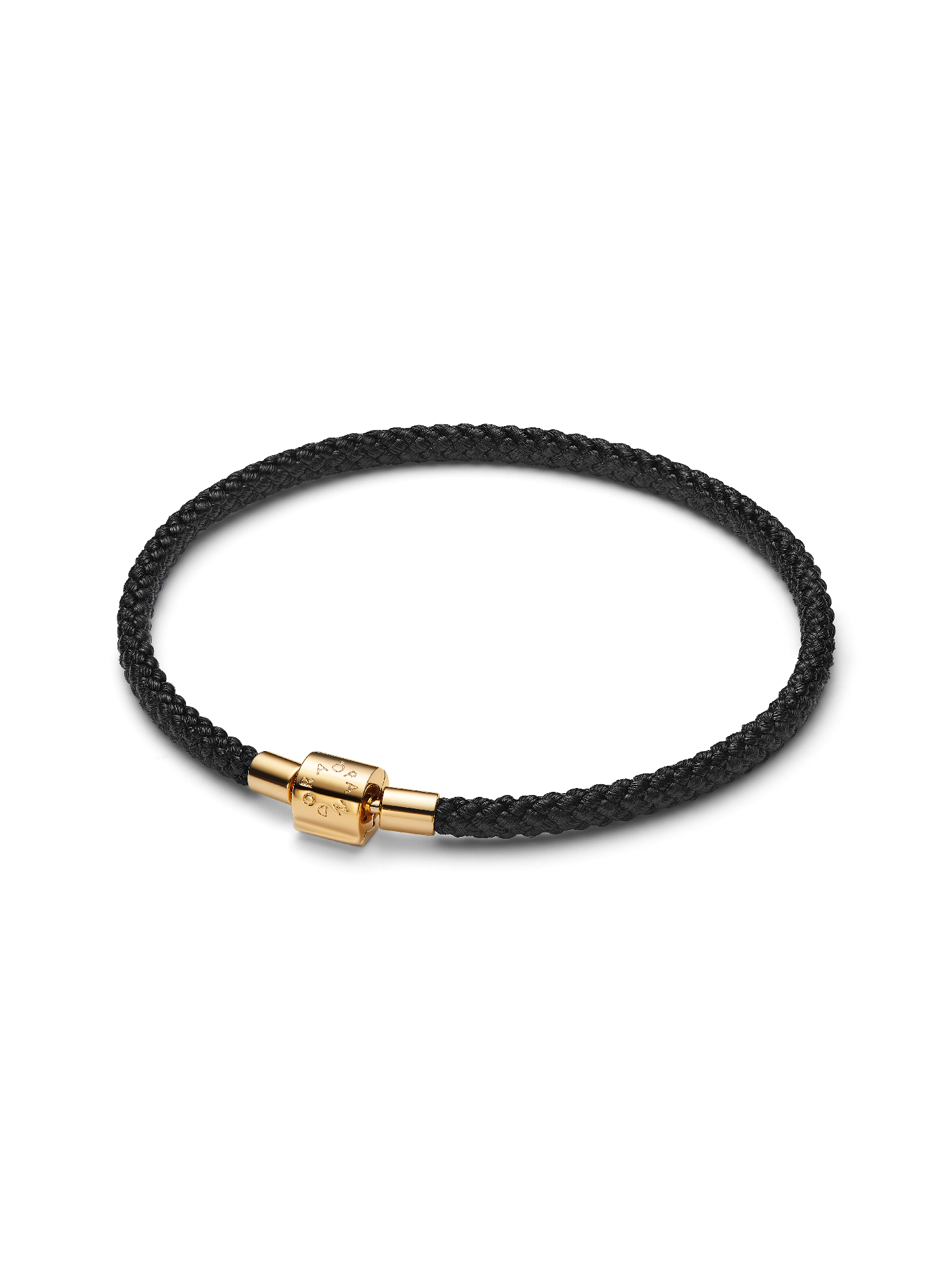 Pulsera Cordón Negro Radiante