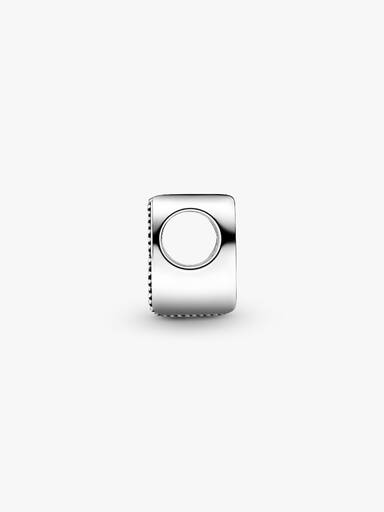 Charm en plata de ley Letra H