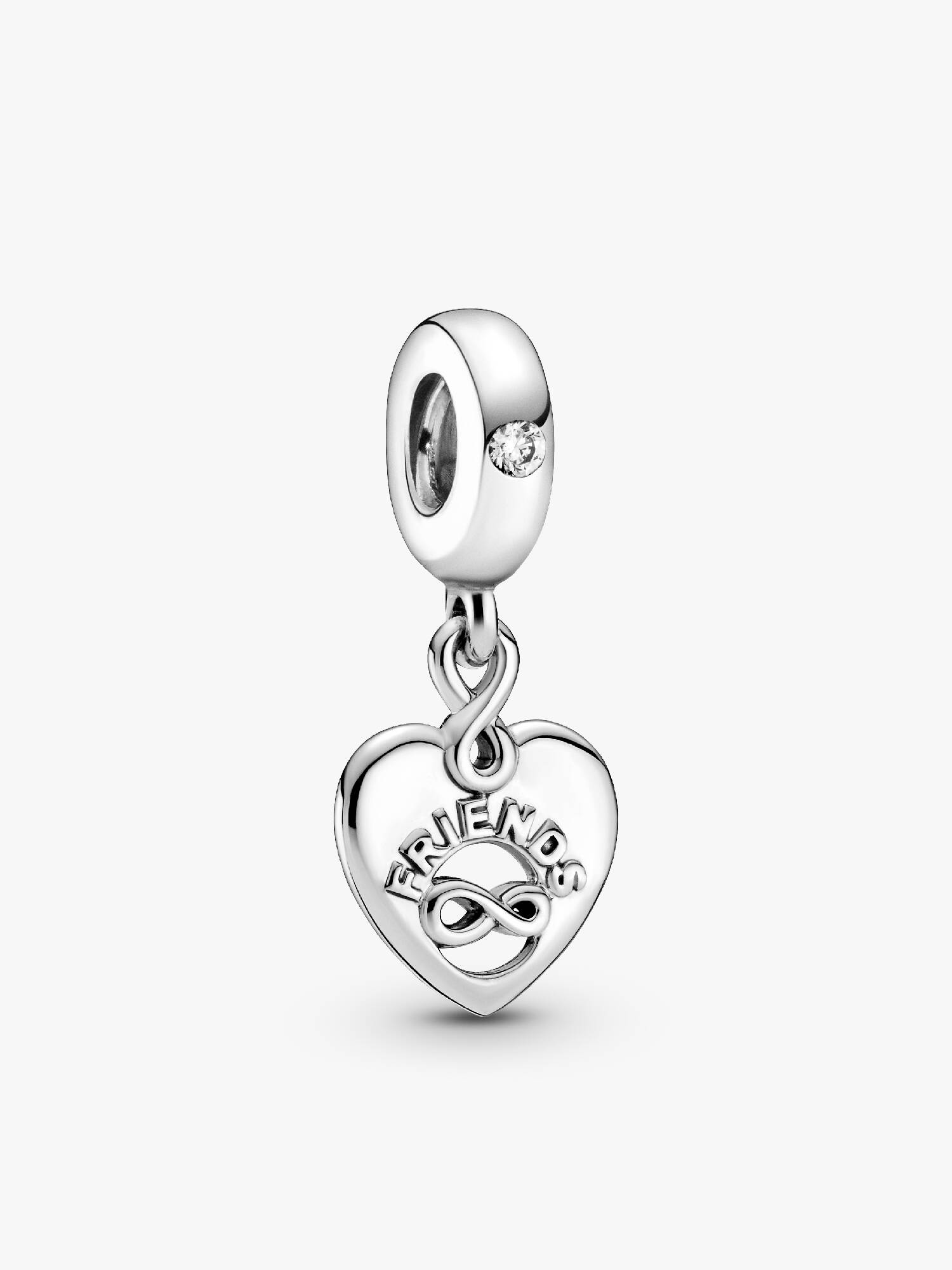 Charm Colgante Corazón Amigos Para Siempre