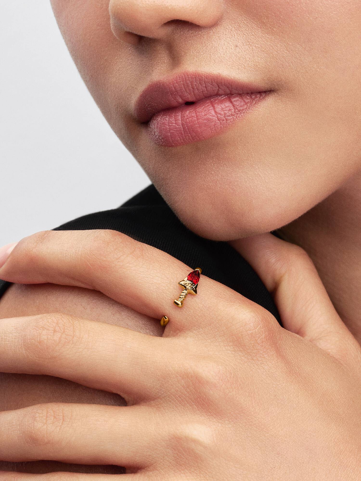 Anillo Abierto Espada de Mulán de Disney