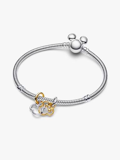 Charm Colgante Divisible Mickey Mouse & Minnie Mouse de Disney