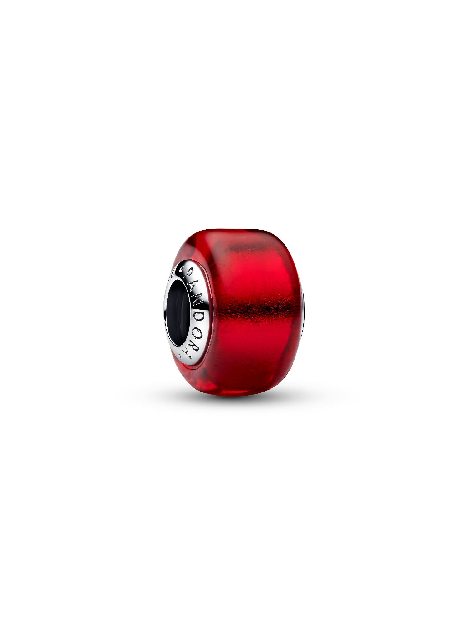 Charm Cristal de Murano Rojo