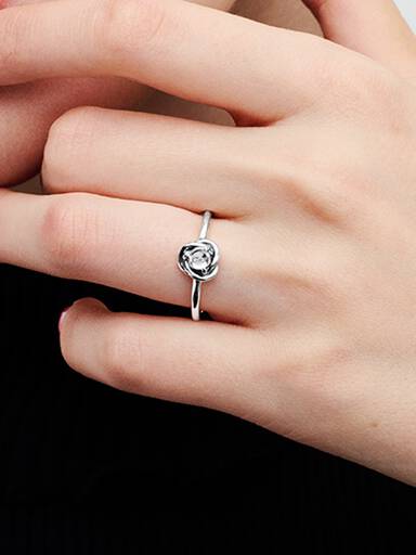 Anillo Círculo Eternity Gema del Mes de Abril
