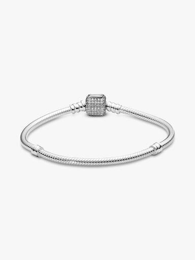 Pulsera Moments Cadena de Serpiente con cierre de firma