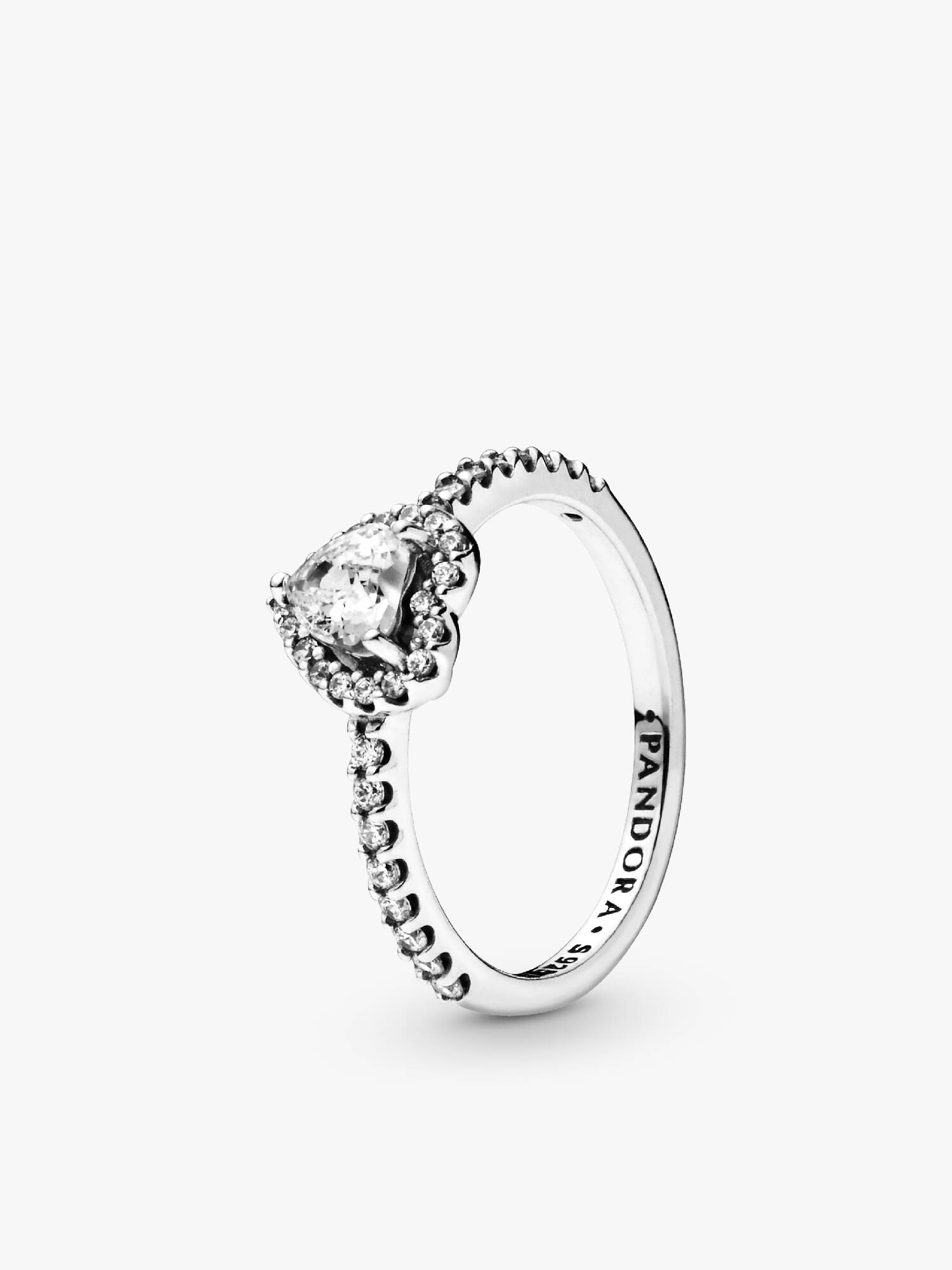 Anillo Corazón en Relieve