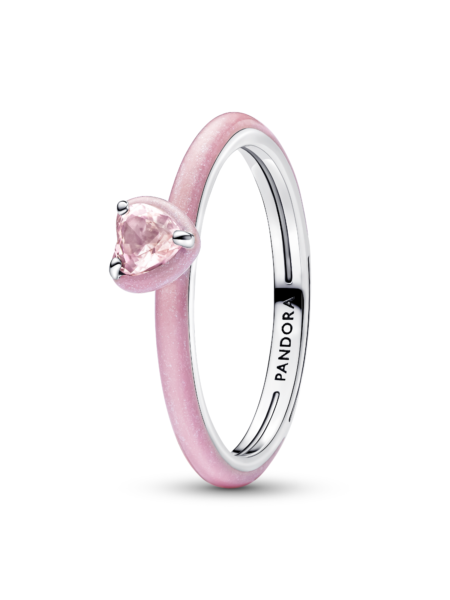 Anillo Corazón Chakra Rosa