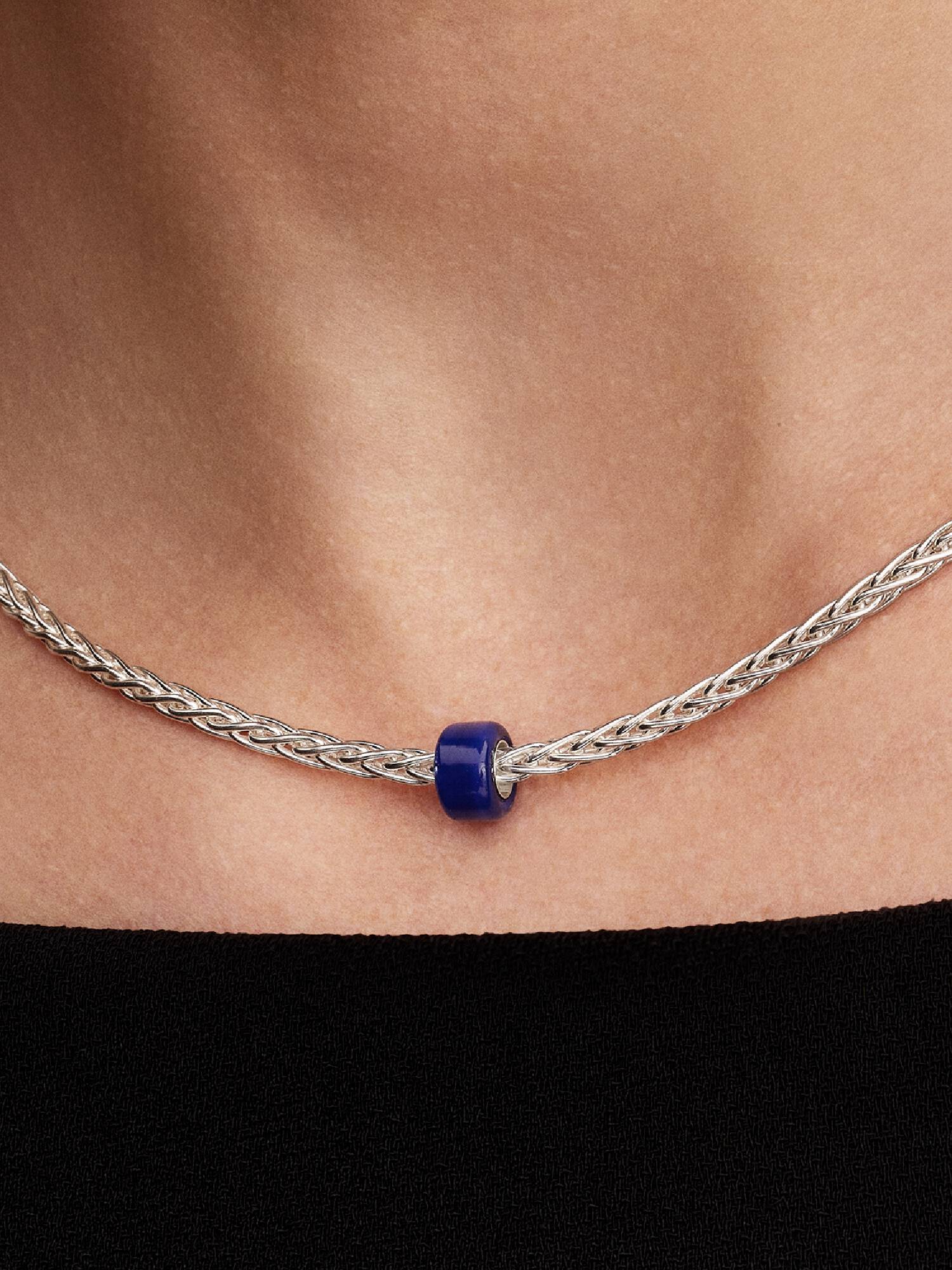 Charm Mini Cristal de Murano Azul