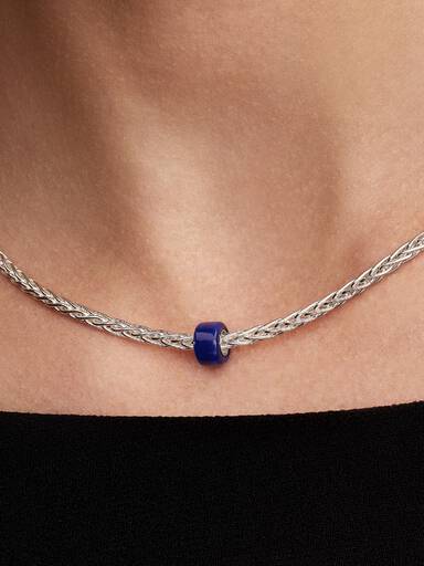 Charm Mini Cristal de Murano Azul
