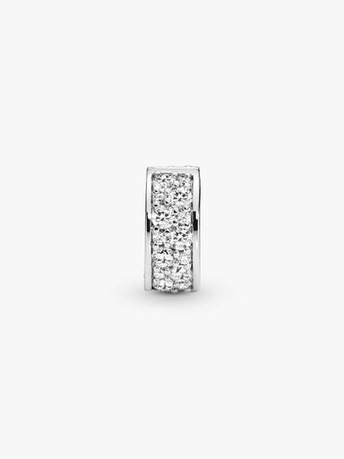 Charm de Clip Pavé Transparente