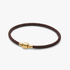 Pulsera Cordón Marrón Brillante Pulsera Cordón Marrón Brillante