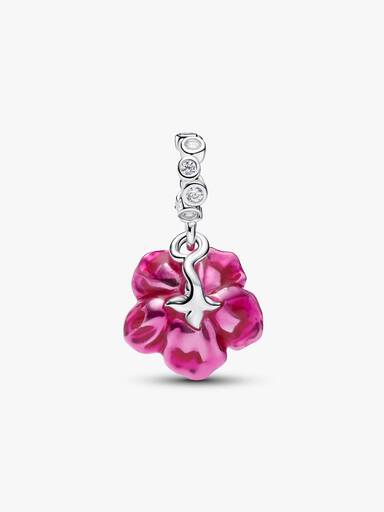 Charm Colgante Flor de Hibisco